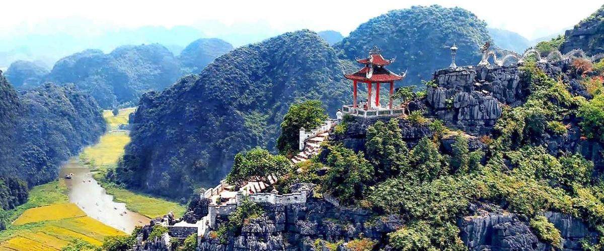 HOA LU - TAM COC - MUA CAVE - 1 DAY TRIP BY LIMOUSINE (Cycling)